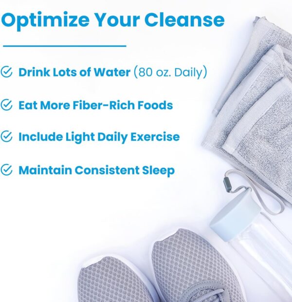 Colon Cleanse & Detox for Weight Loss [14 Day Quick Cleanser] Safe & Effective Formula with Probiotic & Digestive Enzymes for Constipation Relief - Capsules Supplement to Flush Toxins & Boost Energy