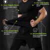 Youper Elite Men's Compression Short-Sleeve T-Shirt, Sportswear for Football, Exercise & Fitness