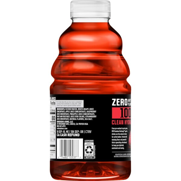 R.W. Knudsen Recharge Mixed Berry Sports Drink with Electrolytes, 32 fl oz (Pack of 6)
