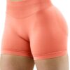 Unthewe Womens Workout Seamless Scrunch Butt Lifting Shorts High Waisted Tummy Control Gym Yoga Shorts