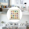 Counseling Office Must Haves Throw Pillow Cover Calming Corner Mental Health Pillowcase Decor for Home Kids and Fridens Mental Health Counselor Gifts Calming Corner Pillow Covers 18"x18" (Style B)