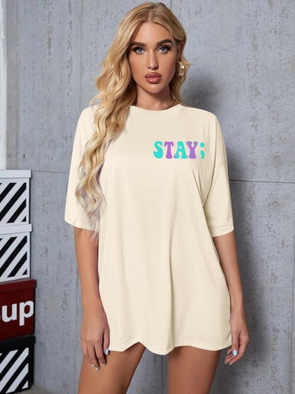 Stay Tomorrow Needs You 988 Mental Health Shirt Women Suicide Prevention Awareness T-Shirt Semicolon Oversized Tees