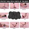 2 packs Yoga Knee Pad Cushion Extra Thick for Knees Elbows Wrist Hands Head Foam Pilates Kneeling pad Yoga Knee Cushion Thick Exercise Pads for Knees Elbows Wrist Hands Head Foam Pilates Kneeling pad，Support Foam Pads for Women and Men