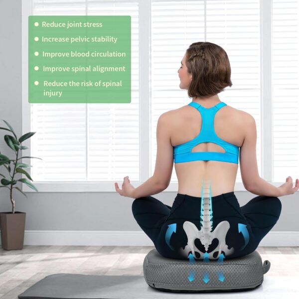 Anycosy Meditation Cushion,Soft Floor Seat Pillow for Outdoor Yoga Tatami Fireplace Living Room