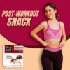 ProtiDIET Caramel and Sea Salt Collagen Crispy Bites - Gluten free, Low Sugar, No Trans Fat - Great On-The-Go High Protein Healthy Snacks for Adults with Essential Nutrients - 7 Protein Clusters Per Box