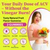 Apple Cider Vinegar Gummies, Keto ACV Gummies 2000MG, Detox Cleanse Gummies for Women and Men, Max Strength Keto Gummies with Green Tea, B12 for Metabolism Support & Digestive Health - 2 Months Supply