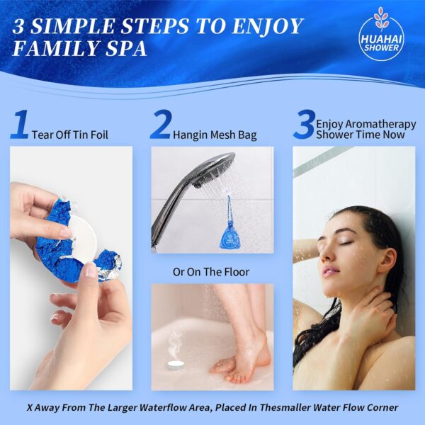 Shower Steamers Aromatherapy, 10-Pack Shower Bombs Mens Valentines Day Gifts for Him Her, Birthday Gifts for Wife, Women, Mom, Organic Lavender Mint Grapefruit Lemon Eucalyptus Oils