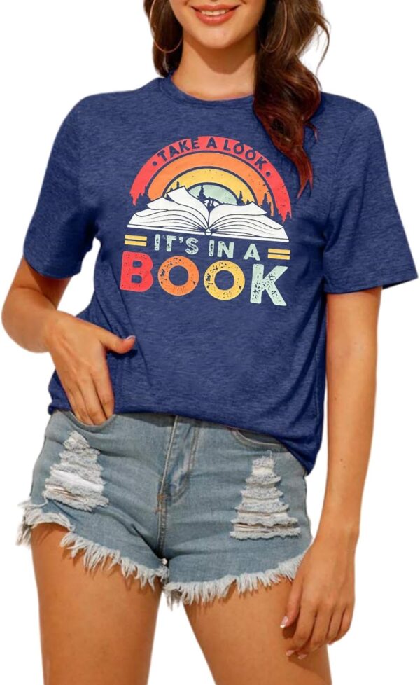Banned Books Shirts for Women Reading Tshirts Gifts for Teacher Bookworm Readers Librarian Bibliophile Tee Tops S-XXL