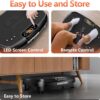 Vibration Plate Exercise Machine DamKee Vibration Plate for Lymphatic Drainage Vibration Plates for Weight Loss Workout Equipment Home Gym Full Body Vibrating Plate