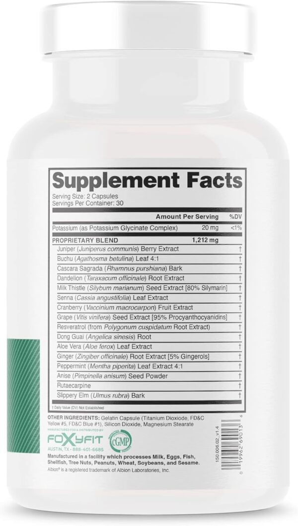 Detox for Her 30 Day Detox Cleanse Formula That Supports Healthy Digestion Function, Promotes Detoxification, & Balances from Within