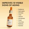 Vitamin C Face Serum - Dark Spot Serum, Vit C Serum with Hyaluronic Acid, Ferulic Acid, & Vit E - Anti Aging and Skin Brightening Serum, Pure Vitamin C Serum Skin Care 30 ml