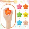 36 Pcs Motivational Stress Balls Quotes Inspirational Funny Colorful Foam Balls Hand Exercise Stress Relief Gifts for Office Small Anxiety Toys for Relief Motivating Supply (Star)