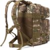 QT&QY 45L Military Tactical Backpacks Molle Army Assault Pack 3 Day Bug Out Bag Hiking Treeking Rucksack…