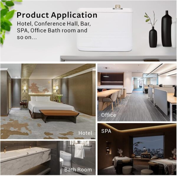 Smart Scent Air Machine Pro for Home, HVAC Scent Diffuser for Essential Oils 850ML, Waterless Aromatherapy Diffuser Cover Up to 4500 Sq.Ft