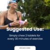 SaltStick Electrolyte FastChews - 60 Peach Chewable Electrolyte Tablets - Salt Tablets for Runners, Sports Nutrition, Electrolyte Chews for Hydration