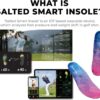 SALTED Smart Insole with Motion Sensor - Golf Swing Posture Analysis Trainer - Track Weight Shift for Improves Distance - Connects Phones & Tablet PCs via Bluetooth - iOS/Android App