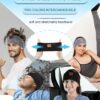 2-Pack Headband Headphones, Sleeping Headphones with Ultra-Thin HD Stereo Speaker, Bluetooth Headband Wireless for Sports, Workouts, Insomnia, Yoga, Air Travel, Meditation
