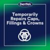 Dentek Temparin Max Repair Kit, 13+ Repairs, 2.64 Grams (Pack of 6)