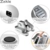 Zakle Under Desk Elliptical Machine, Ellipse Leg Exerciser w/Remote Control & 12 Adjustable Speeds, Noiseless Ellipse Leg Exerciser, Fully Assembled Elliptical Training Machine