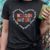Inclusion Matters Shirt Women Mental Health T-Shirt Special Education Teacher Tee Tops Cute Therapist Shirts