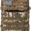 QT&QY 45L Military Tactical Backpacks Molle Army Assault Pack 3 Day Bug Out Bag Hiking Treeking Rucksack…