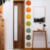 Maydahui 7 Sheets Chakra Wall Stickers Yoga Zen Meditation Room Wall Decals (6x6 Inch) Peel Stick Art Decals Decor for Yoga Studio Decor Yogi Spiritual Gift