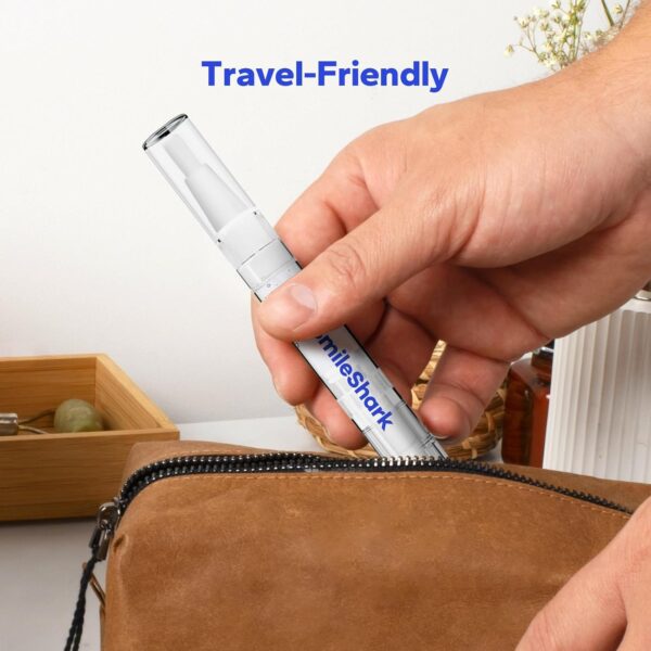 Teeth Whitening Pen (4 Count), No Sensitivity Teeth Whitening Gel, Effective Teeth Whitener, Travel-Friendly Tooth Whitening Pen, Carbamide Peroxide Tooth Bleaching Gel for Adults