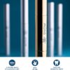 Snow Extra Strength Teeth Whitening - Teeth Whitening Pen, at Home Stick Refills, Tooth Serum Wand for & Oral Care, Easy to Use Whitener Stick - Pack of 1