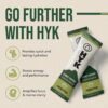 HYK Energy Electrolyte Drink - Hydration Powder Packets for Marathon Runners, Hikers, Endurance Athletes | from Pink Himalayan Salt | Easy Open Single-Serving Stick | Prickly Pear Flavor, 30 Count
