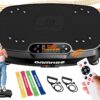 Vibration Plate Exercise Machine DamKee Vibration Plate for Lymphatic Drainage Vibration Plates for Weight Loss Workout Equipment Home Gym Full Body Vibrating Plate