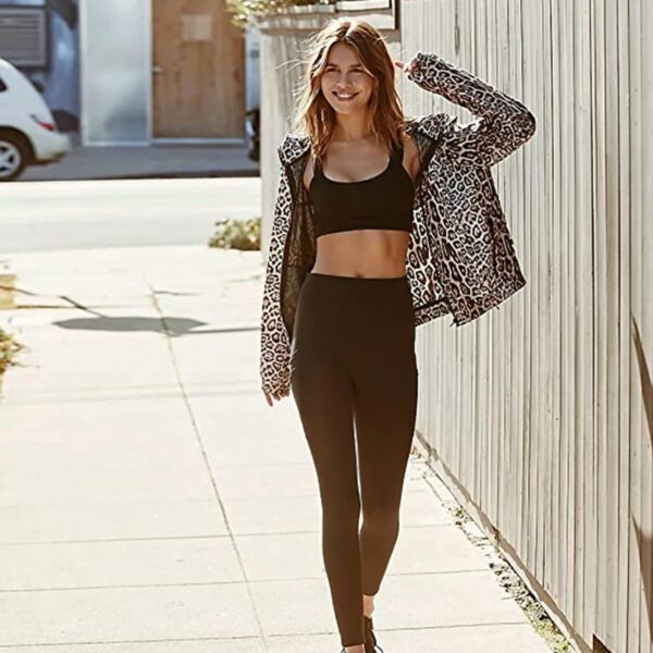 High Waisted Leggings for Women-Buttery Soft Tummy Control Yoga Pants for Workout Athletic