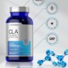 Horbäach CLA Supplement | 300 Softgel Pills | Maximum Potency | Conjugated Lineolic Acid from Safflower Oil | Non-GMO, Gluten Free