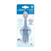 Dr. Brown's Infant-to-Toddler Training Toothbrush, Soft for Baby's First Teeth, Blue Elephant, 0-3 Years