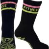 Got a Grip Premium Womens Neon Striped Grip Socks for Pilates, Barre, & Yoga, Socks for Women