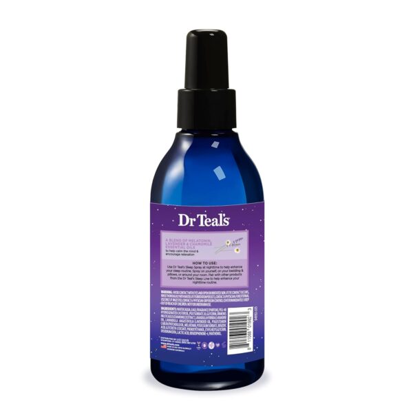 Dr Teal's Sleep Spray with Melatonin & Essential Oil Blend, 6 fl oz (Pack of 3)