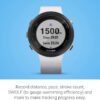 Garmin Swim 2, GPS Swimming Smartwatch for Pool and Open Water, Underwater Heart Rate, Records Distance, Pace, Stroke Count and Type, White