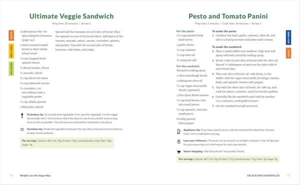 Weight Loss the Vegan Way: 21-Day Meal Plan with Over 75 Easy Recipes