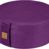 Zafu Buckwheat Meditation Cushion,D=13"/16" H=5.5",Round Zabuton Meditation Pillow,Yoga Bolster Kneeling Pillow Premium Yoga Pillow for Sitting on Floor Zippered Cotton Cover