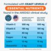 AREDS 2 Eye Vitamin & Mineral Supplement for Ocular Health, Lutemax 2020 with Natural Eye Institute AREDS 2 Study Ingredients Lutein, Vitamin C, & Zeaxanthin, 120 Mini Softgels