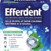 Efferdent Retainer Cleaning Tablets, Denture Cleaning Tablets for Dental Appliances, Minty Fresh & Clean, 44 Count