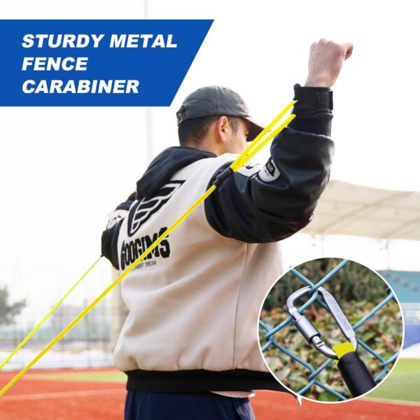 Resistance Bands for Baseball Pitchers, Baseball Bands for Improve Arm Strength & Pitching Training, Baseball Training Bands for All Skill Levels