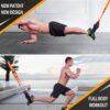 Moulyan Bodyweight Resistance Training Straps,Suspension Training Straps Complete Home Gym Fitness Trainer kit for Full-Body Workout Easy Setup Gym Home Outdoors