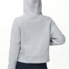 THE GYM PEOPLE Women's Full-Zip Up Hoodies Jacket Fleece Workout Crop Tops Sweatshirts with Pockets Thumb Hole