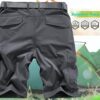 Quick Dry Hiking Shorts Men's Cargo Casual Outdoor 4-Way Stretchy Lightweight Summer Short with Multi Pockets 30-46 (No Belt)