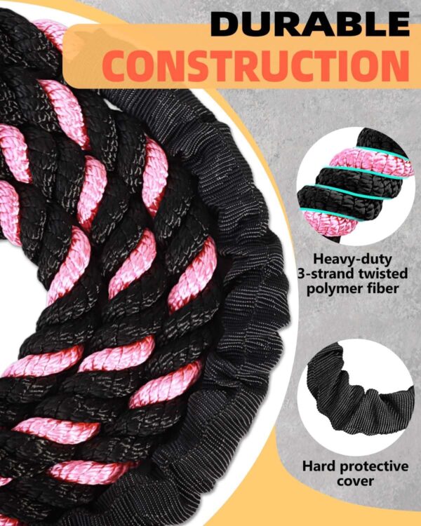 71ugDch3opL._AC_SL1500_.jpg Jump Rope 1LB, Weighted Jump Rope for beginners, Heavy Jump Ropes for Fitness, Total Body Workouts, Weight Loss, Strength Training, Compact Skipping Rope for Home Gym Workout Equipment