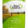 Nutrisource Weight Management Dry Dog Food 5 Pounds