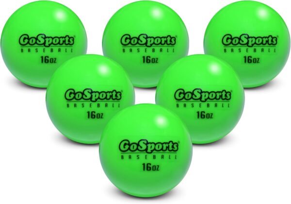 GoSports Weighted Training Balls - Hitting & Pitching Training for All Skill Levels - Improve Power and Mechanics, Choose Baseball or Softball