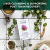 71vYOF0r4L._SL1500_.jpg NUTRALIVER - Detox Tea for Liver Cleansing and Support - With Milk Thistle, Turmeric & Fennel - 20 Tea Bags - Herbal Tea by Nutra Tea