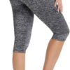 FITTOO Women's Yoga Capris Leggings Pockets Workout Pants