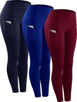 NELEUS High Waist Running Workout Leggings for Yoga with Pockets